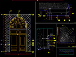 歐式奢華典范 精品豪華別墅CAD施工圖與平面設計解析
